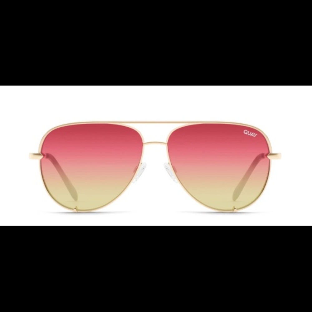 Quay High Key Sunglasses - Brand New with Tags and Case! NWT!